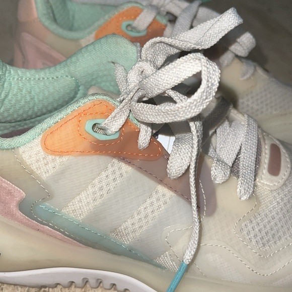 ADIDAS ORIGINALS ZX ALKYNE FX6369 Marathon Running Shoes Sneakers Size 5.5 White - Picture 9 of 17